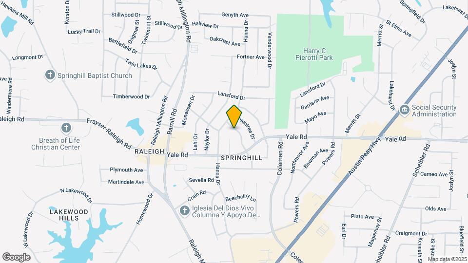 3539 Glenshaw Dr Map and Location Details
