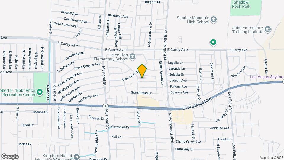 6552 Bush Clover Ln Map and Location Details