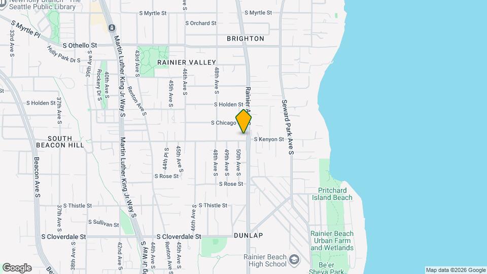 7827 Rainier Ave S Map and Location Details