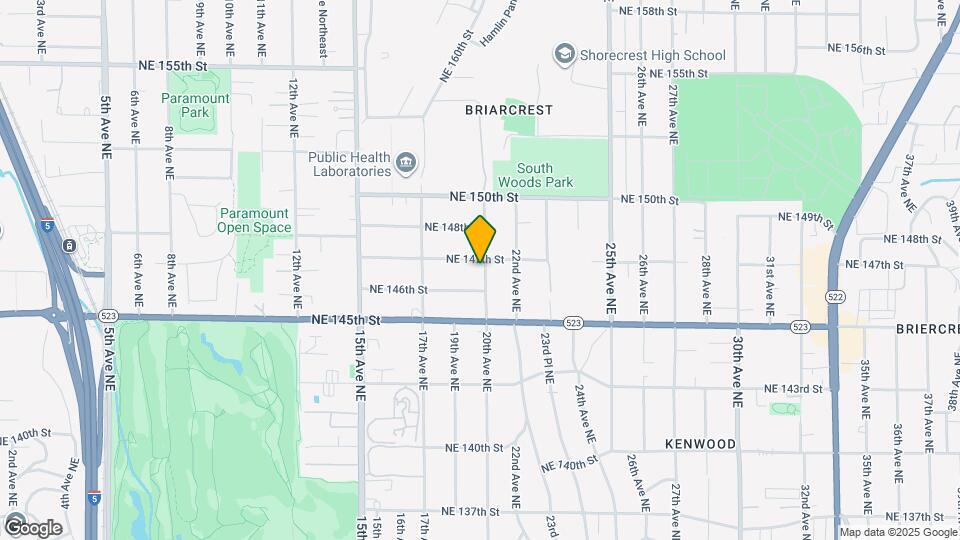 1747 NE 147th St Map and Location Details