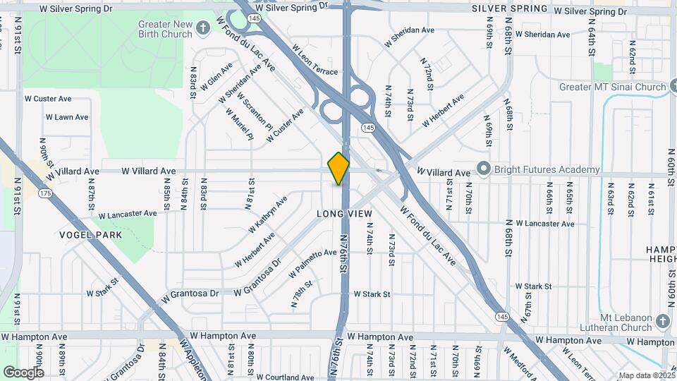 5143 N 76th St Map and Location Details