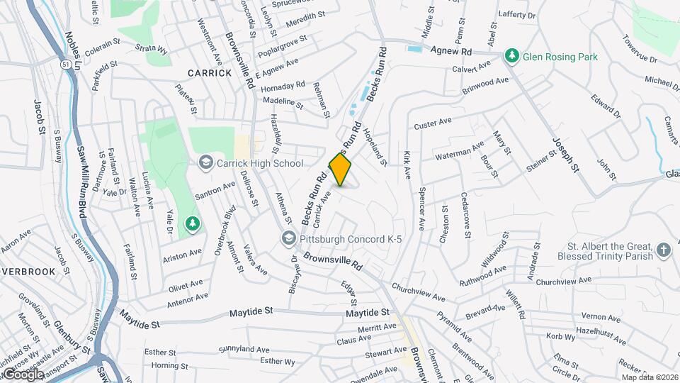 2408 Eiler Ave Mapa y Detalles de la Ubicación