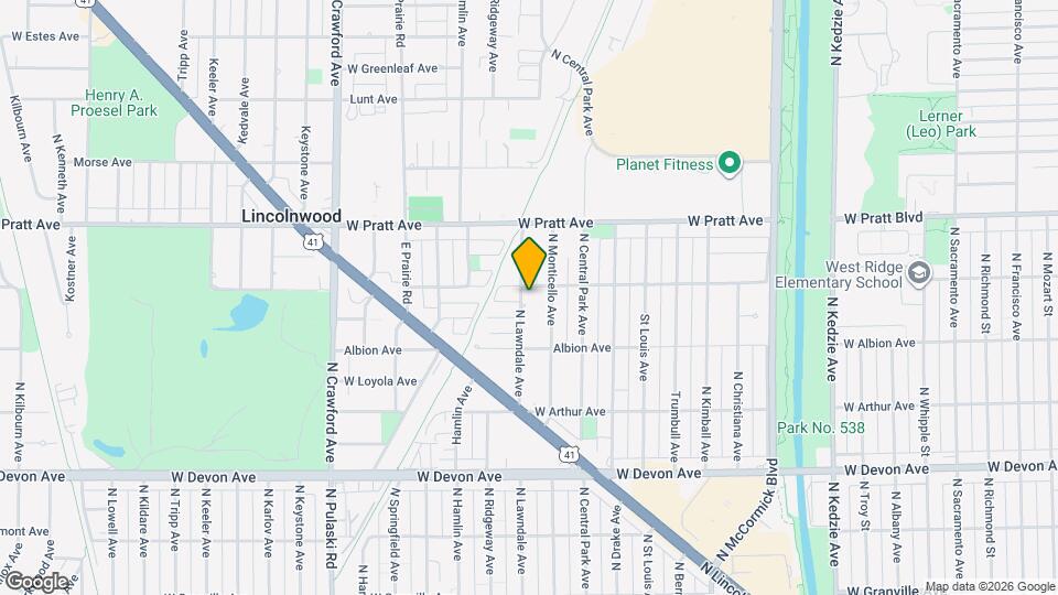 6653 Lawndale Ave Apartments and Nearby Lincolnwood Apartments For Rent