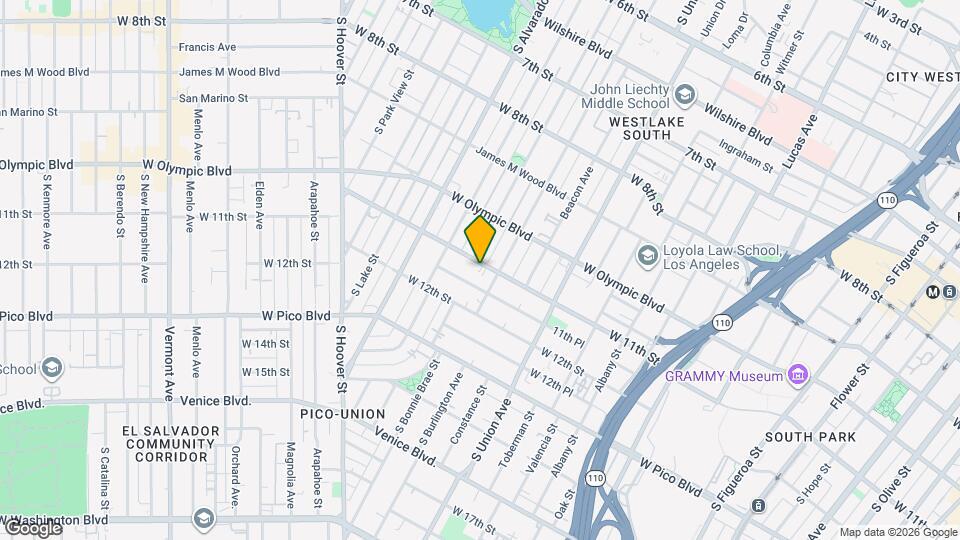 1820 W 11th St, Unit 5 Mapa y Detalles de la Ubicación