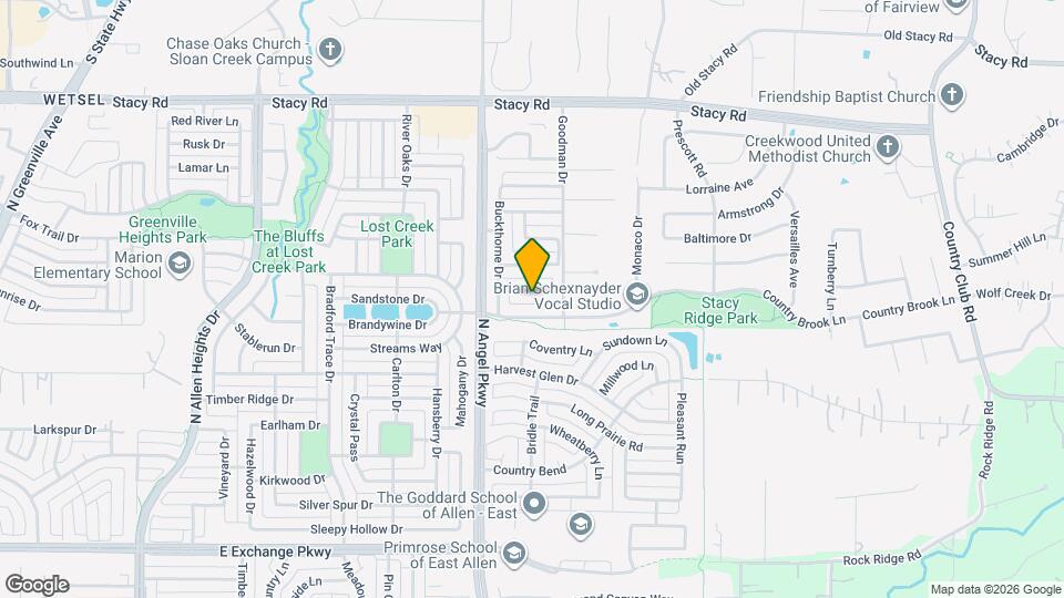 1612 Sweetbay Dr Map and Location Details