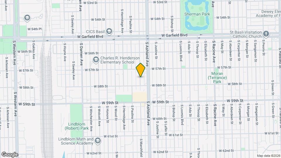 5735 S Marshfield Ave, Unit 2 Mapa y Detalles de la Ubicación