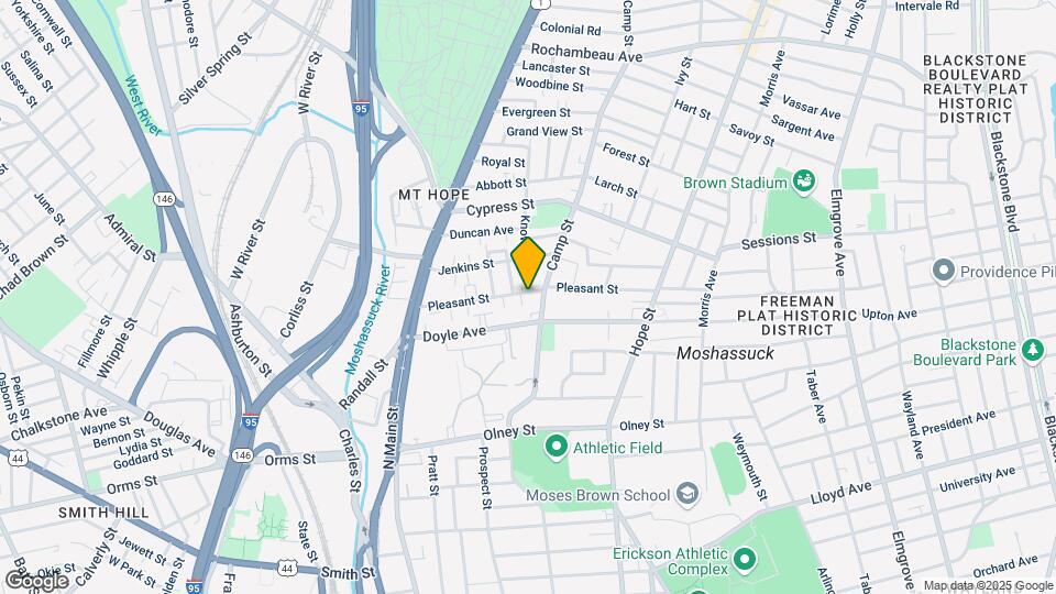 123-129 Pleasant St Map and Location Details