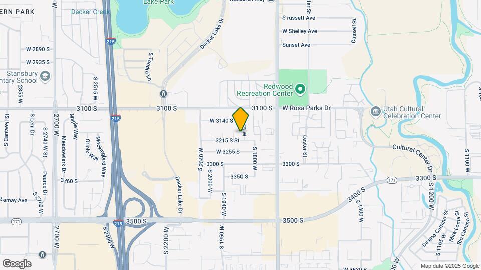 3192 S 1855 W Map and Location Details