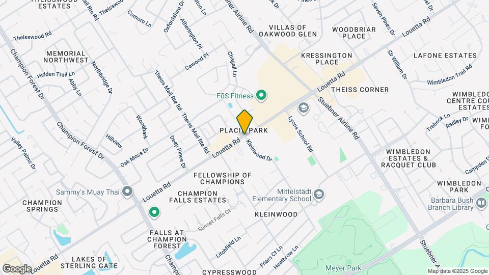 16799 Kleinwood Dr Map and Location Details