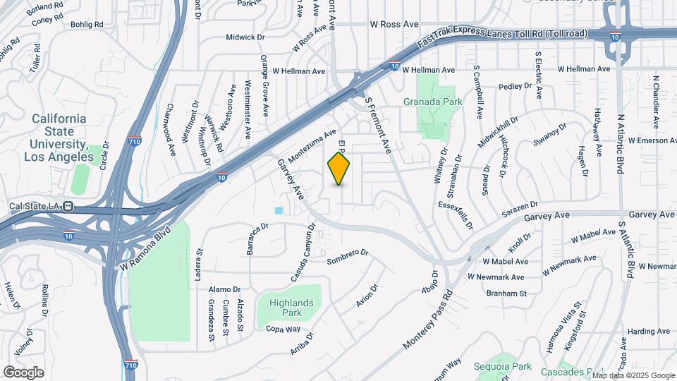 2527 El Paseo Map and Location Details