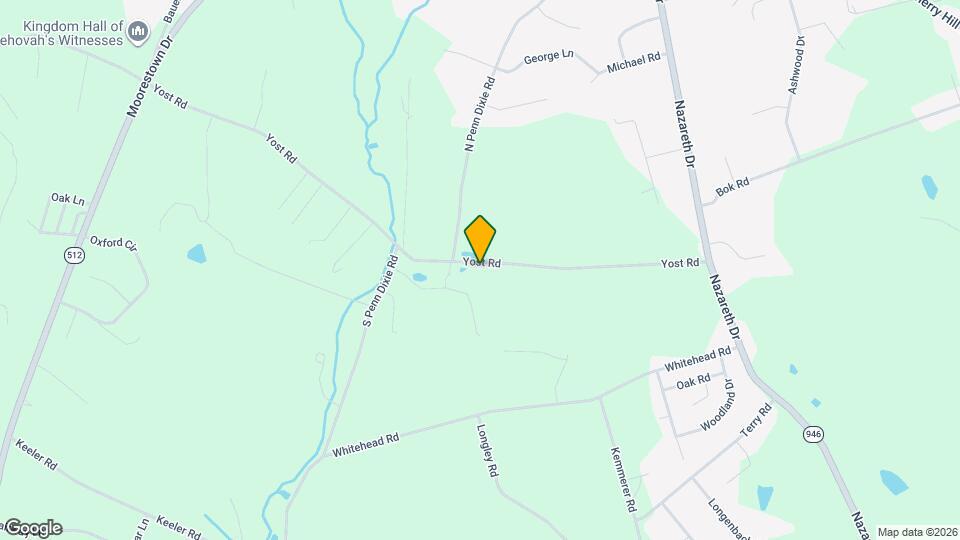 2239 Yost Rd Map and Location Details