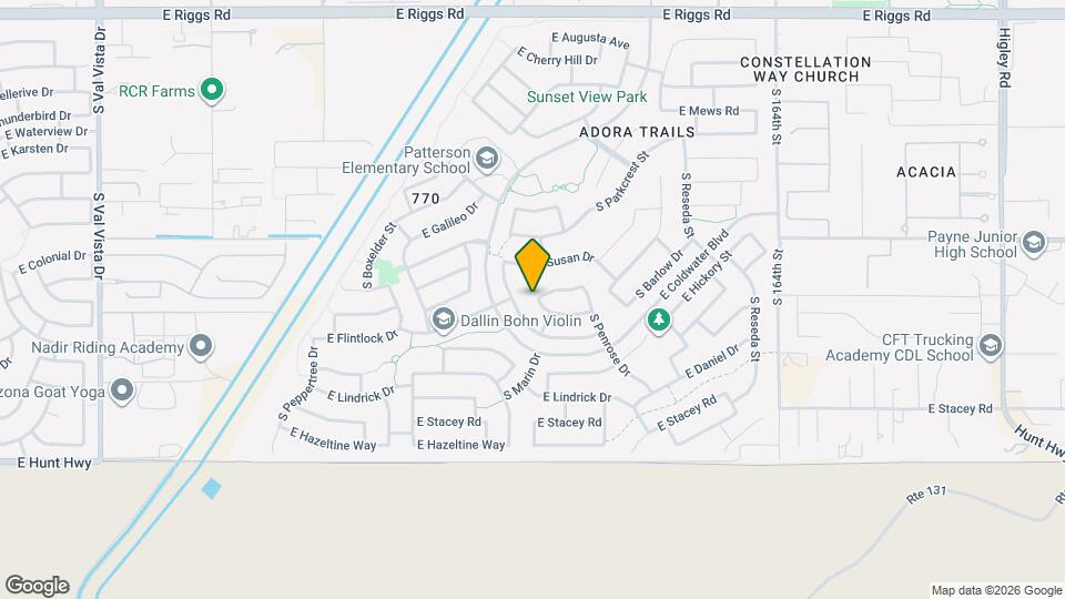 2367 E Brigadier Dr Map and Location Details