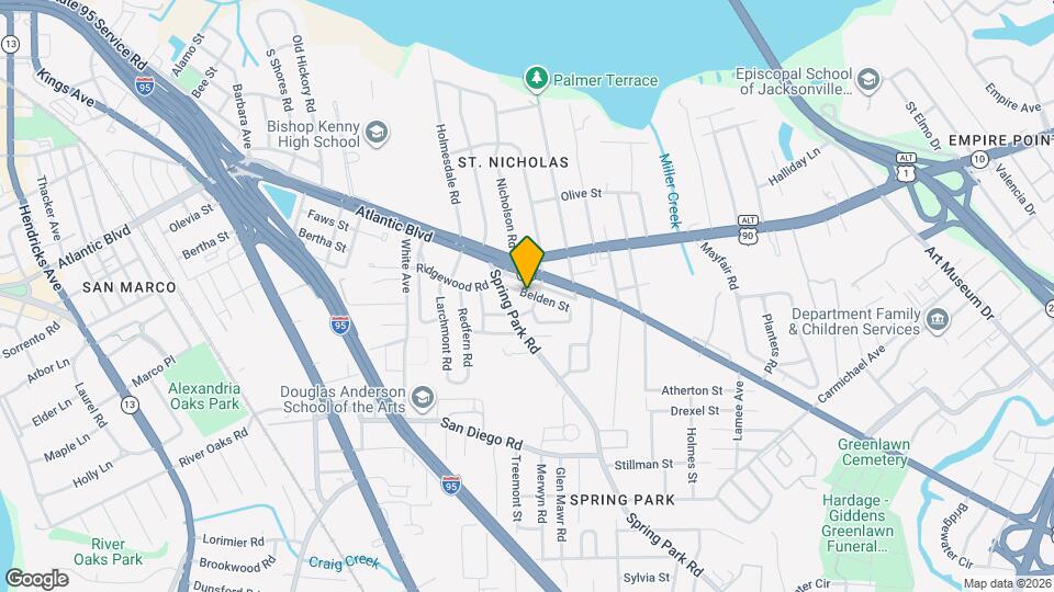 3048 Belden St Map and Location Details