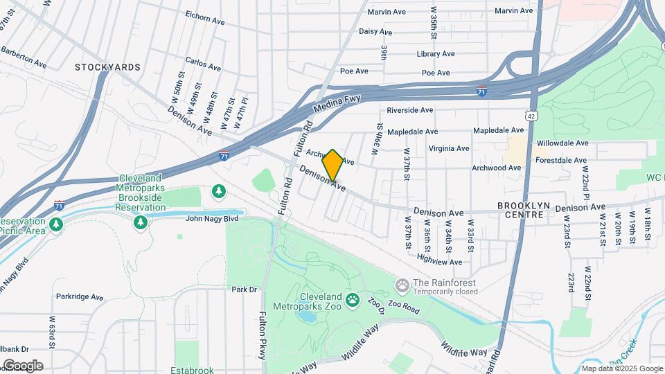 4203 Denison Ave Map and Location Details