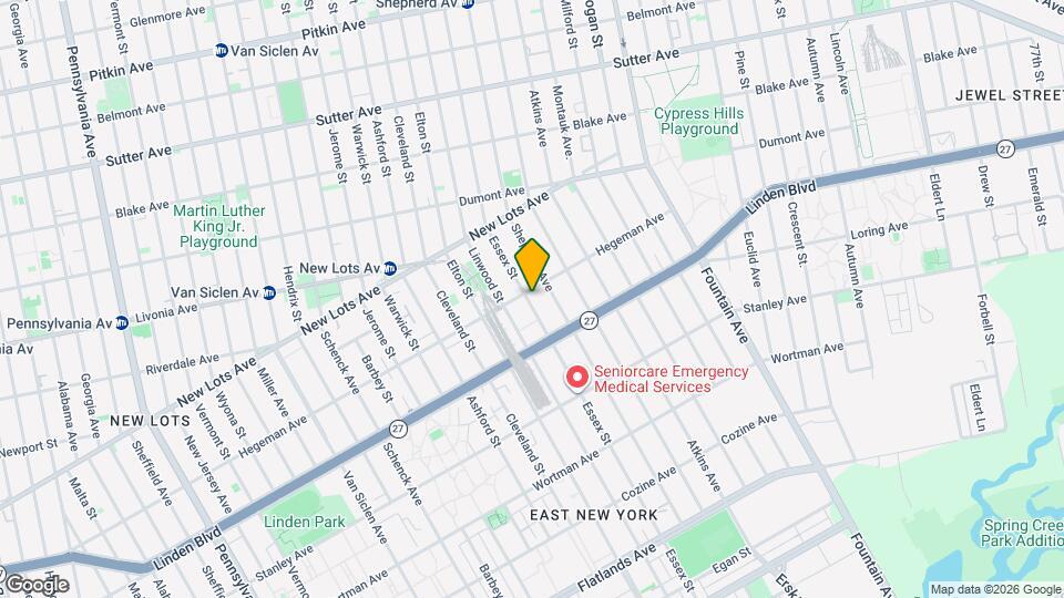 747 Essex St Map and Location Details