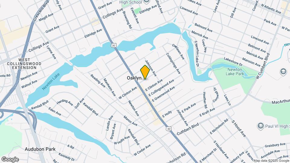 4 E Haddon Ave Map and Location Details