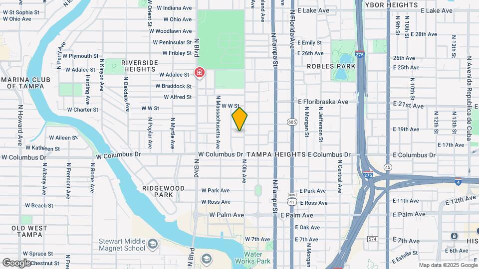 305 W Gladys St Map and Location Details