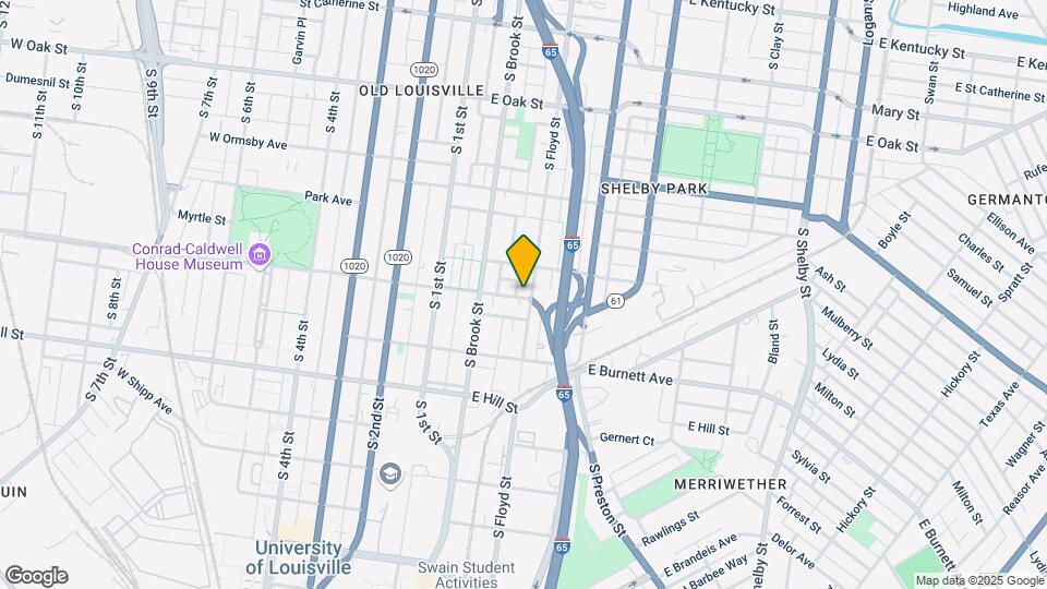 1378 S Floyd St Map and Location Details
