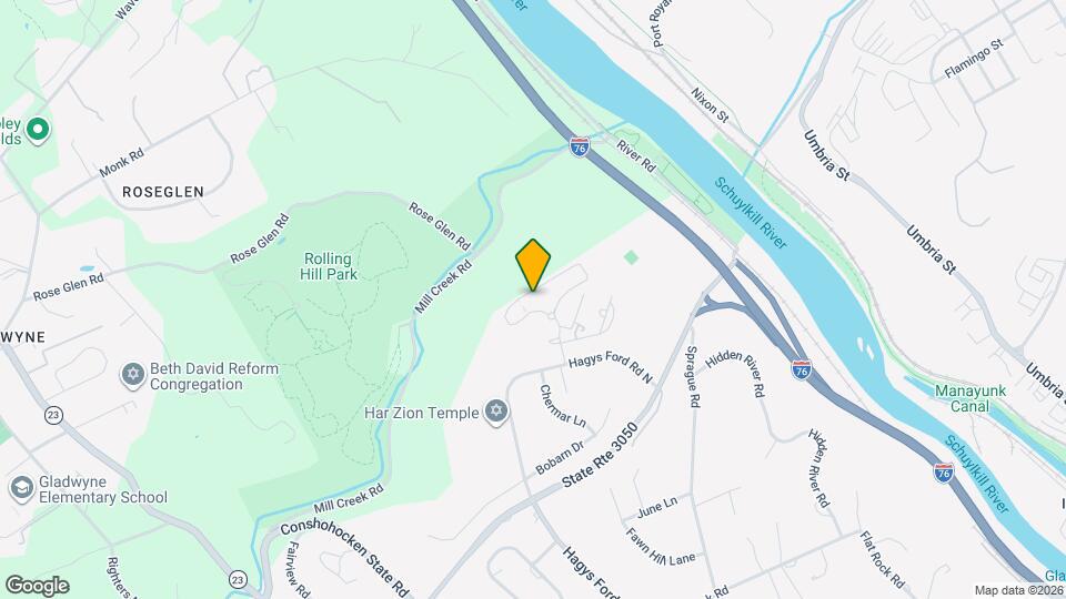 1740 Oakwood Terrace Map and Location Details