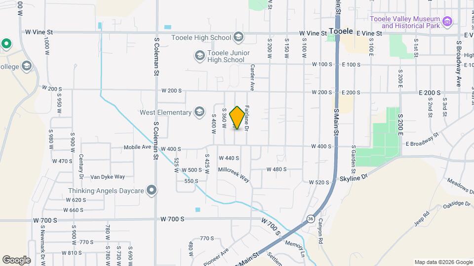 359 S 320 W Map and Location Details