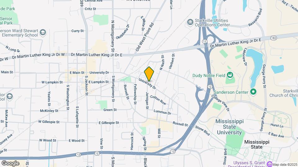 521 University Dr Map and Location Details