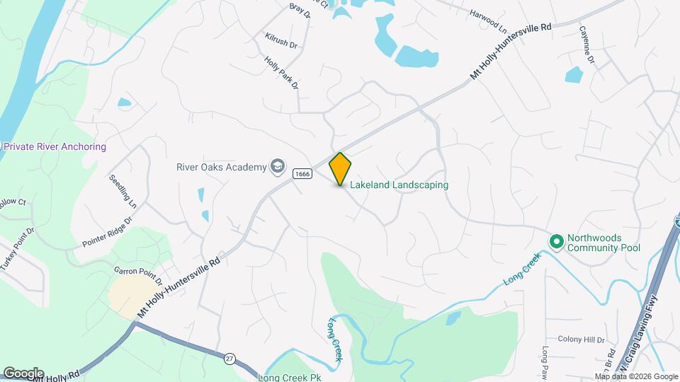 1300 Newfound Hollow Dr Mapa y Detalles de la Ubicación