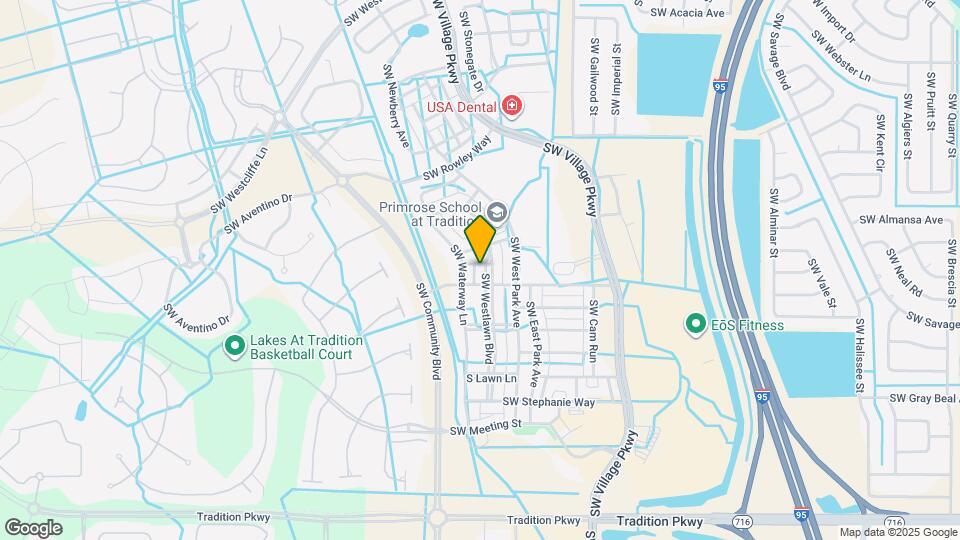 10475 SW Westlawn Blvd Map and Location Details