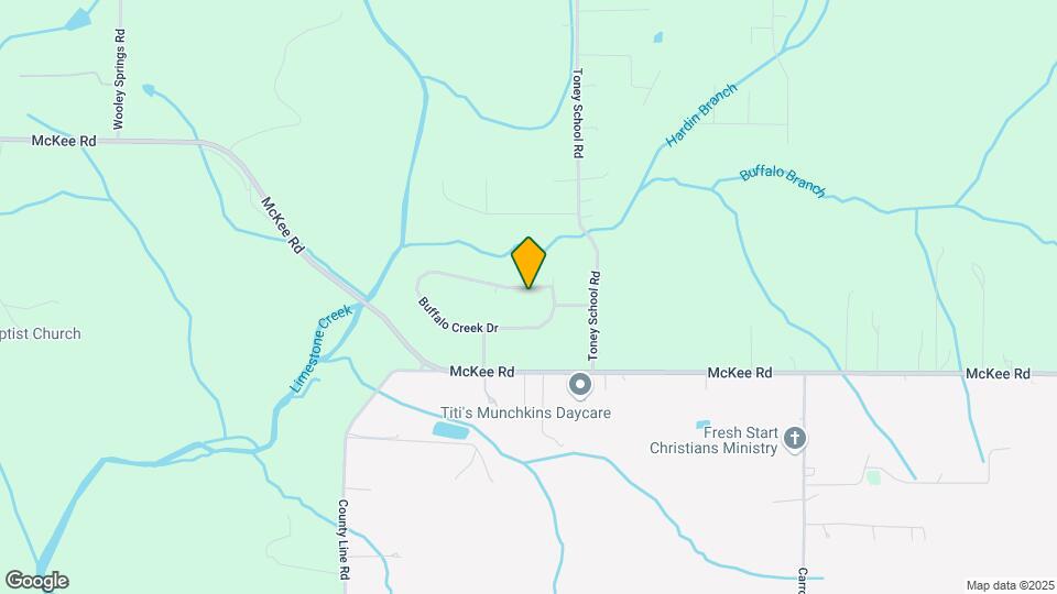 358 Buffalo Creek Dr Map and Location Details