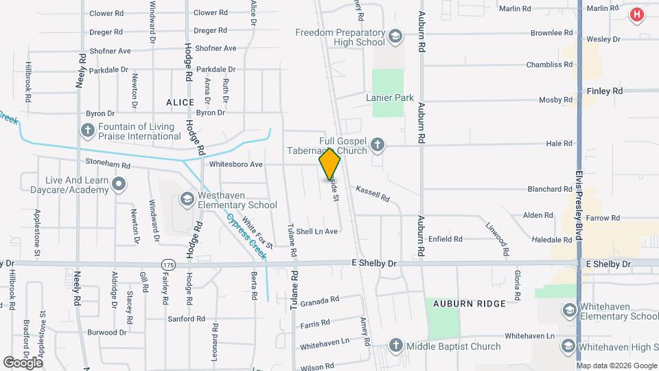 4537 Whiteside St Map and Location Details