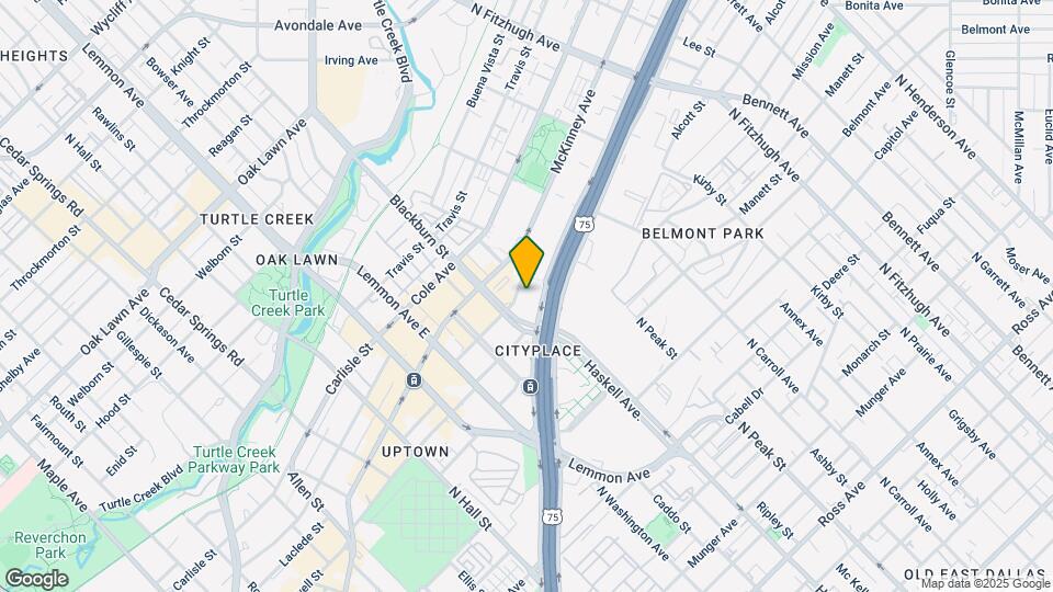 ALARA Uptown Luxury Apartments Map and Location Details