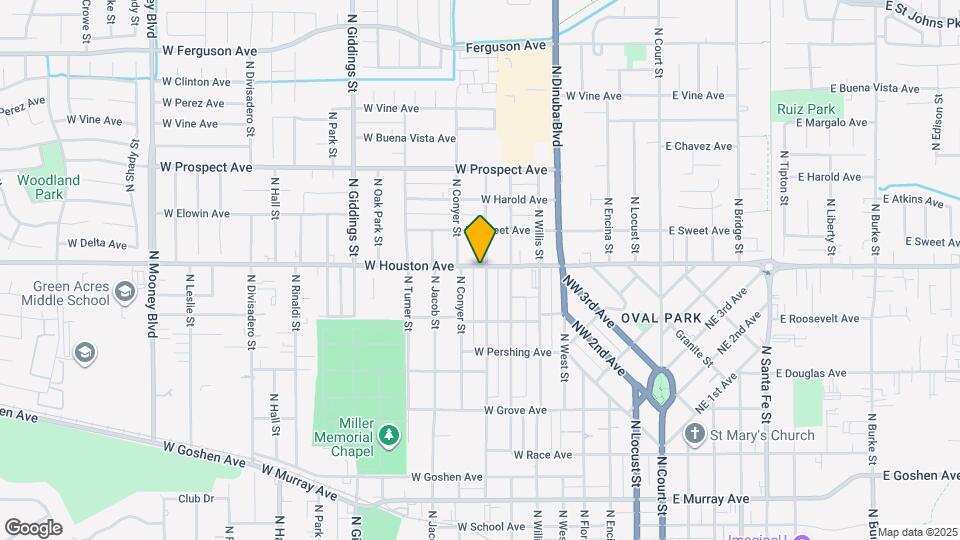 1219 N Stevenson St Map and Location Details