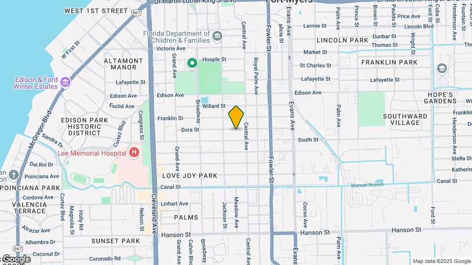2346 Dora St Map and Location Details