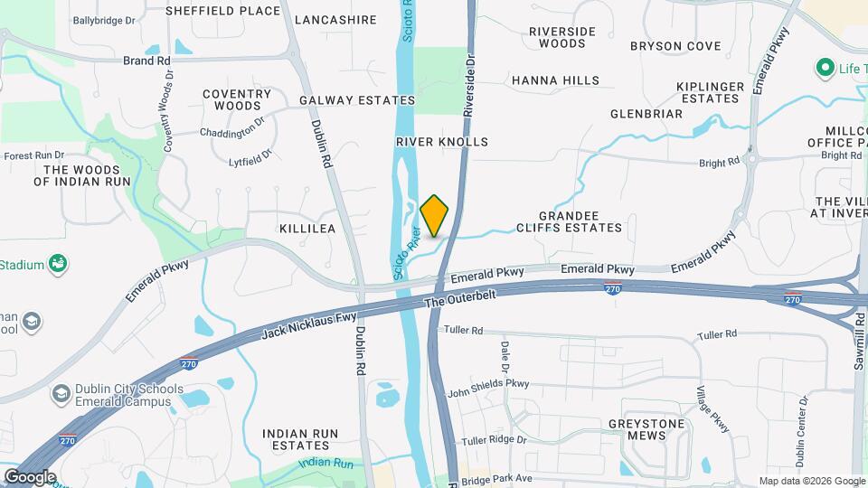 7049 Riverside Dr Map and Location Details