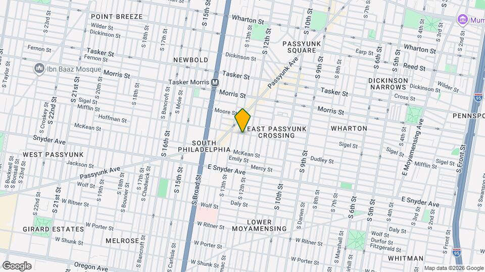 1208 Mifflin St Map and Location Details