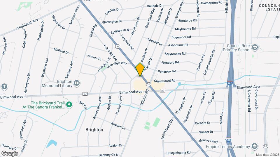 1831 Monroe Ave Map and Location Details