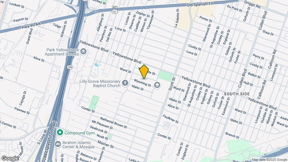 3703 Wyoming St Map and Location Details