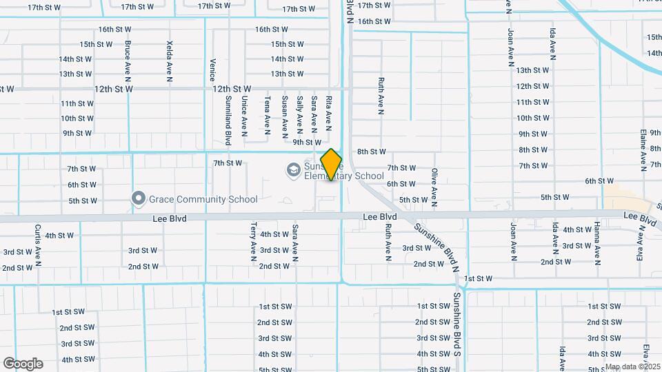 3403 6th St W Map and Location Details