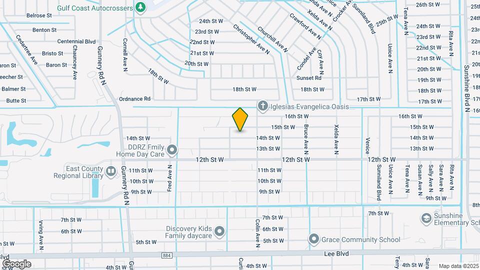 4010 14th St W Map and Location Details