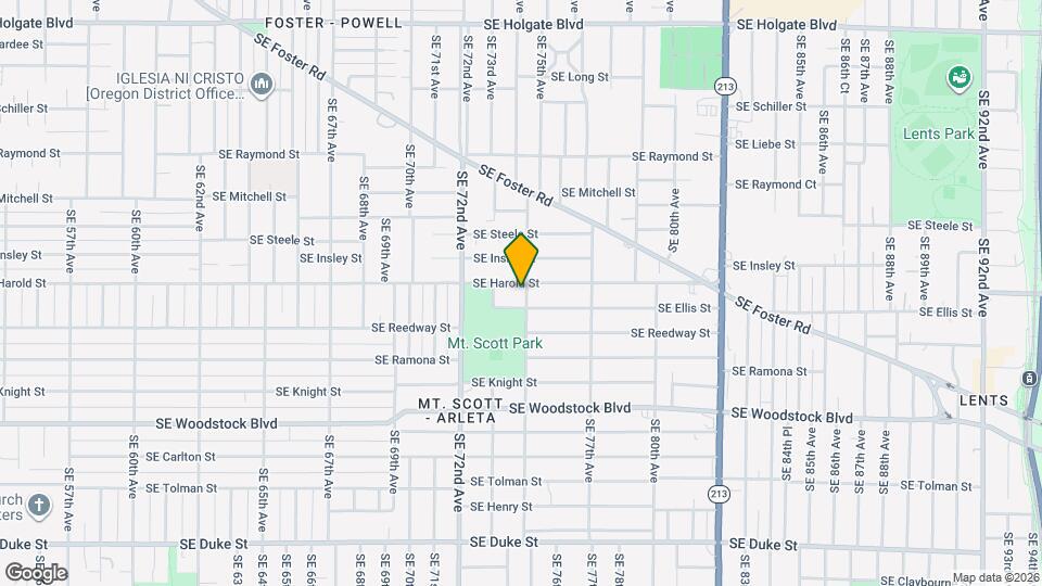 5519 SE 74th Ave Map and Location Details