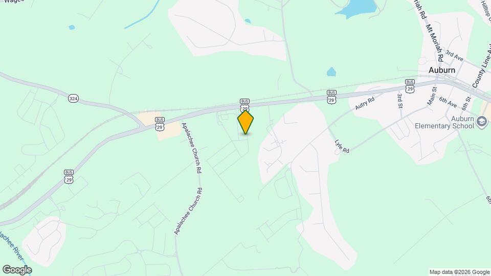 80 Auburn Hls Dr Map and Location Details