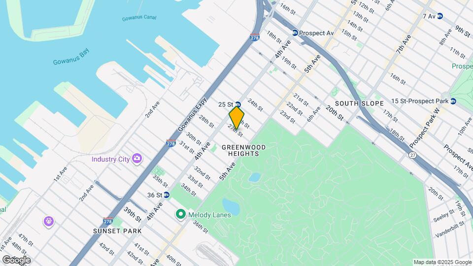 232 27th St Map and Location Details