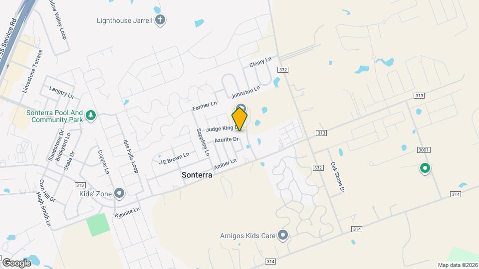 304 Azurite Dr Map and Location Details