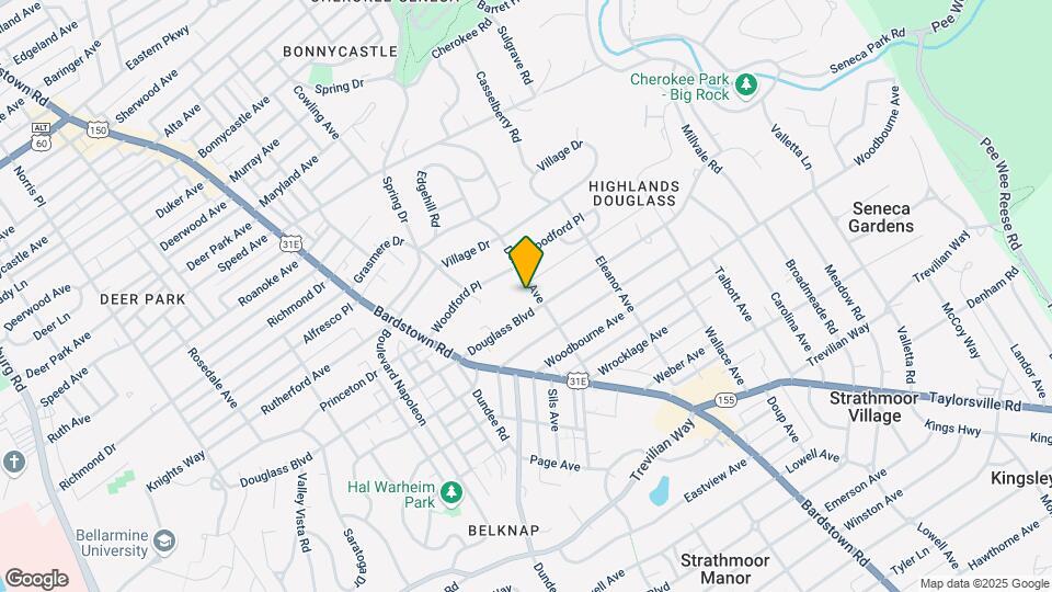 2079 Douglass Blvd Map and Location Details
