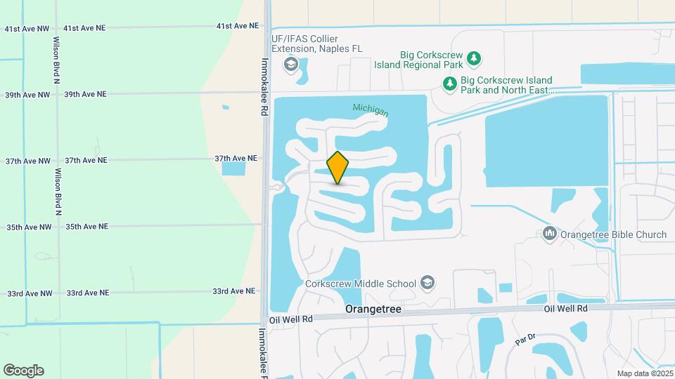 3494 Ocean Bluff Ct Map and Location Details