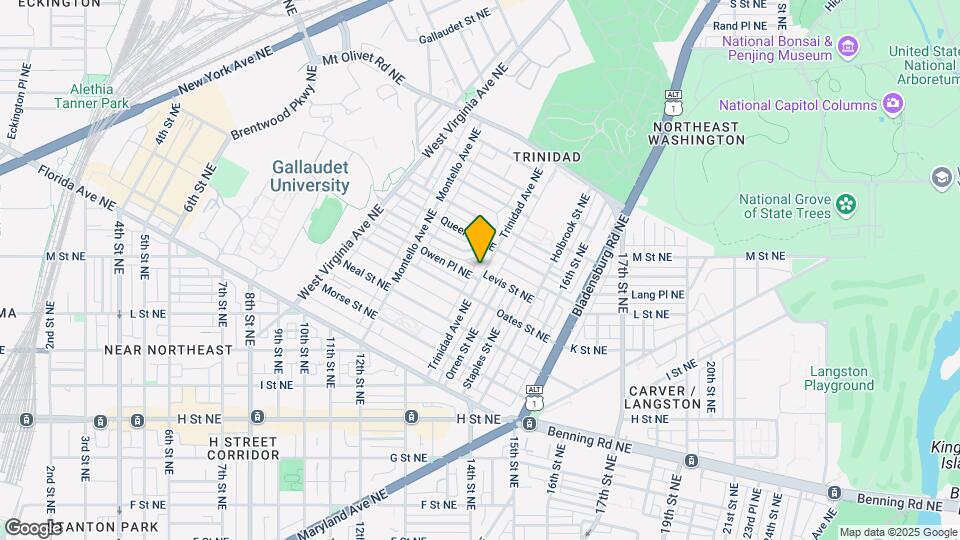 1428 Trinidad Ave NE Mapa y Detalles de la Ubicación