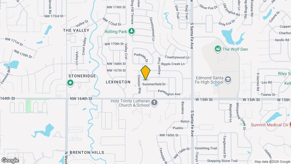 2805 Summerfield Dr Map and Location Details