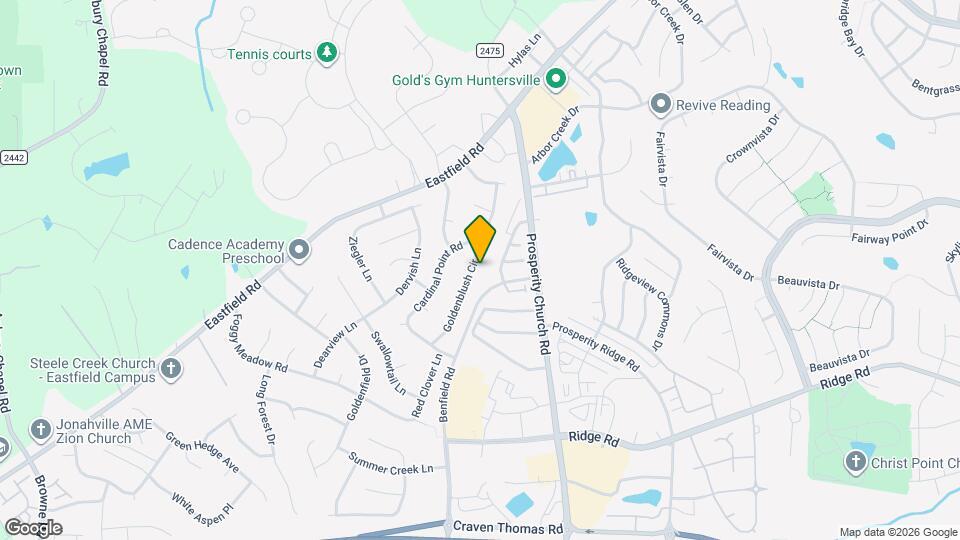 6512 Goldenblush Cir Mapa y Detalles de la Ubicación