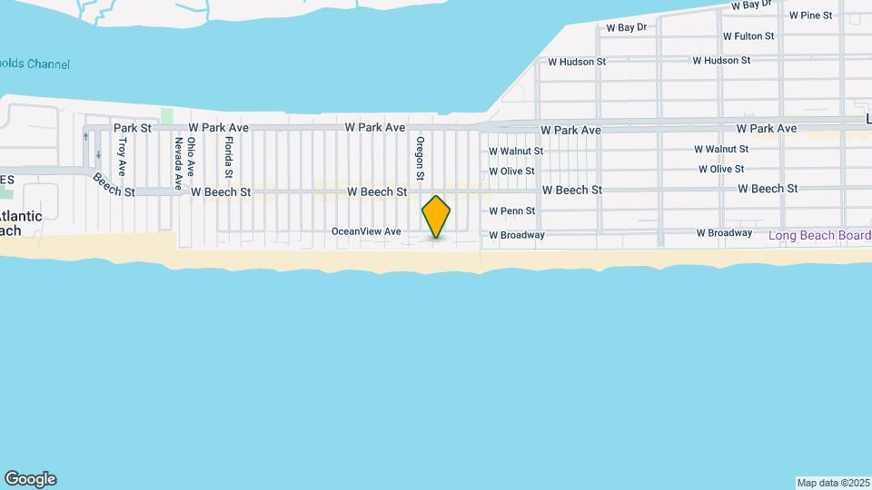 849 Oceanfront Map and Location Details