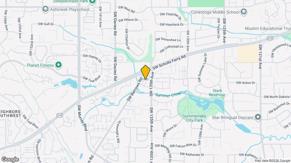 11044 Southwest Sage Terrace Map and Location Details