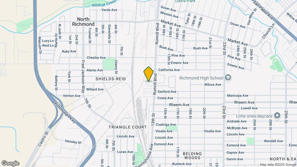 1250 Sanford Ave Map and Location Details